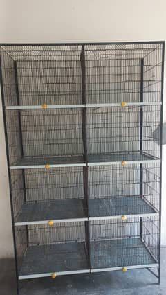 Pure steel cage | Birds cage | Parrot cage | Gray parrot Cage | Cage