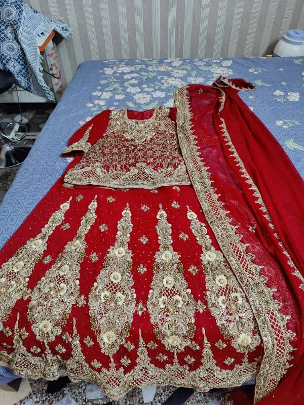 one time used lehenga 1