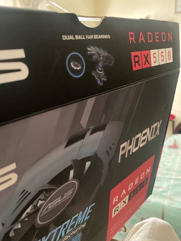 RX 550 4 Gb  asus 2