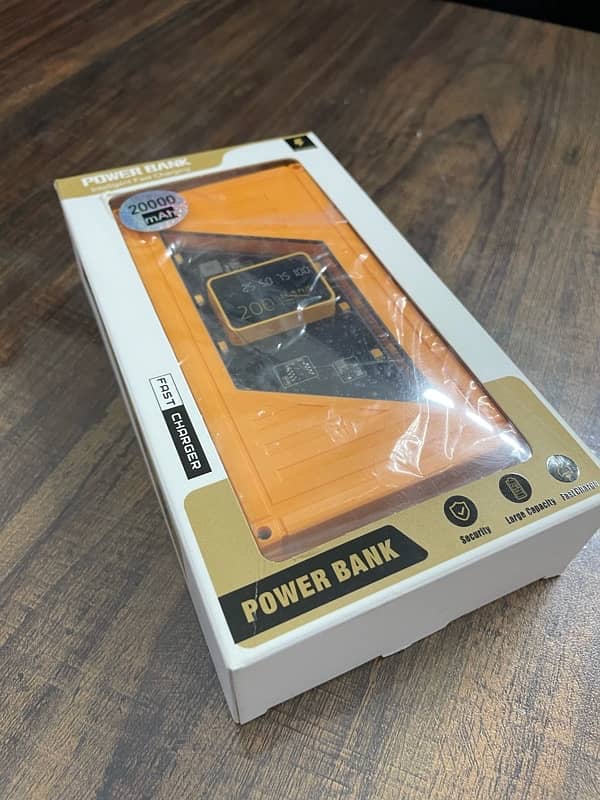 POWER BOX HIGH QUALITY POWER BANK 20,000 MAH WITH FREE FAST CABLE 2