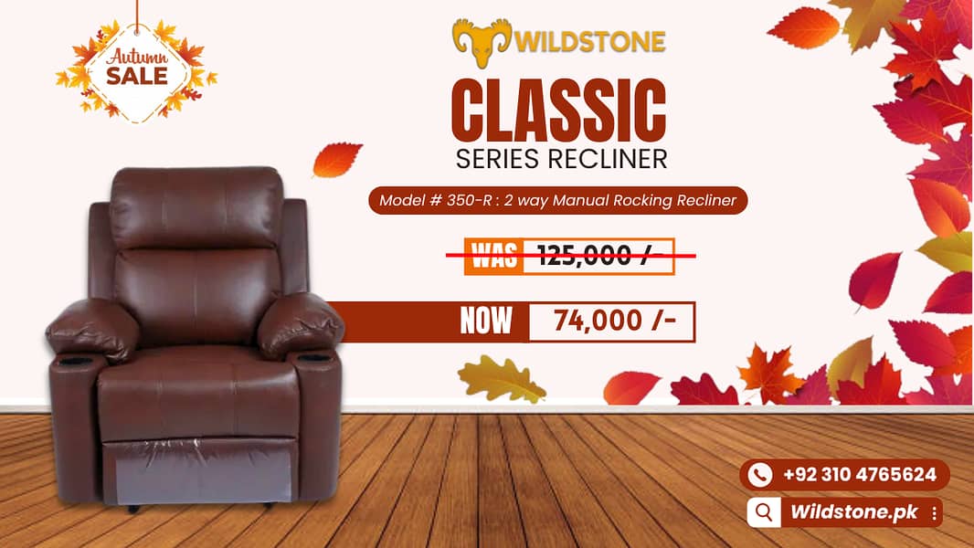 Recliner classic series / imported sofa recliner /  recliner for sale 1