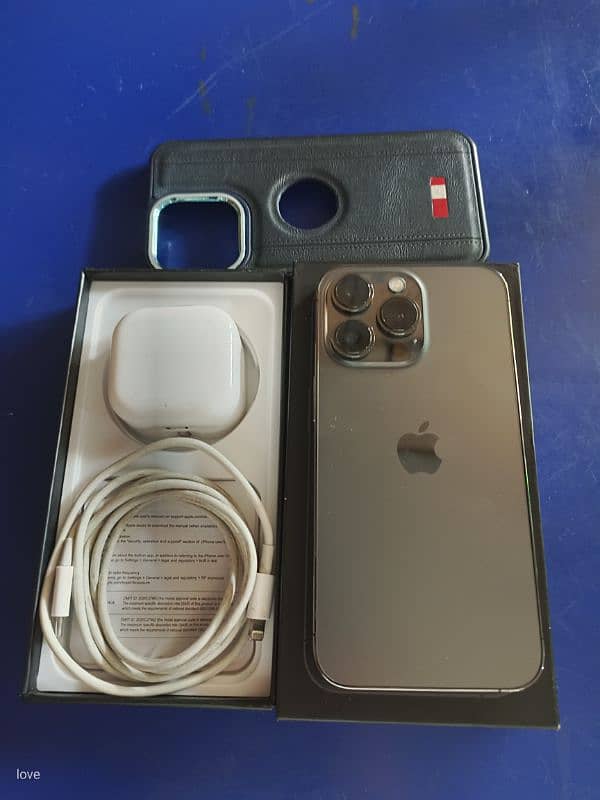 I phone 13 pro Non PTA With box and charger 94% battery health 128gb 0