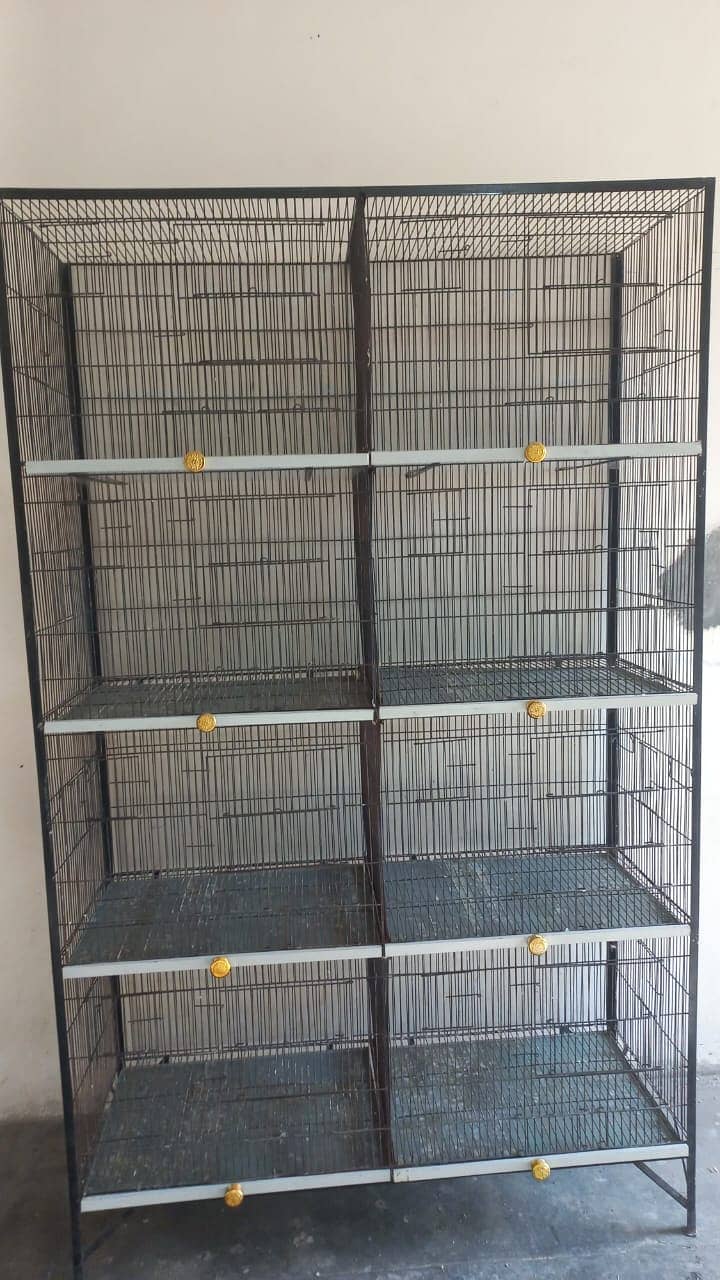 8 portion spot welding partition Cage 0