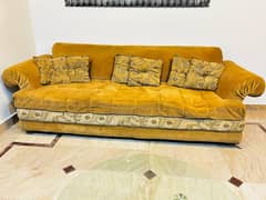 Sofa 3+1 with 8 cushions