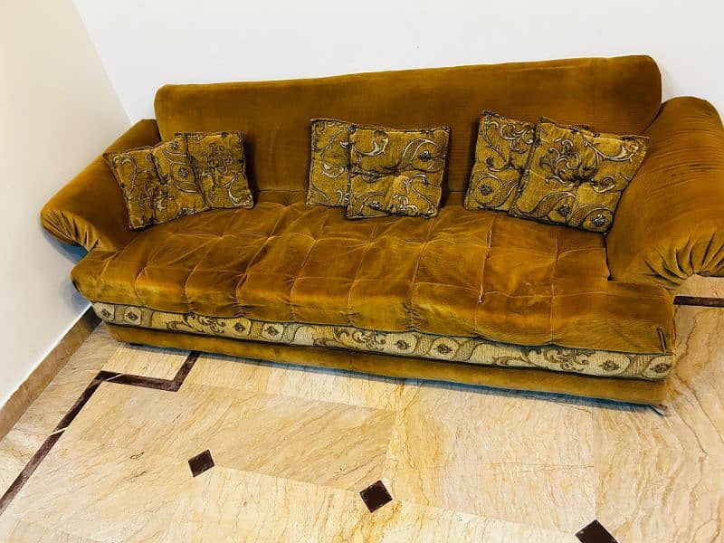 Sofa 3+1 with 8 cushions 1