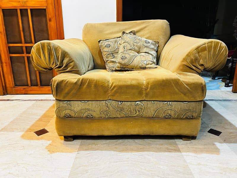 Sofa 3+1 with 8 cushions 2