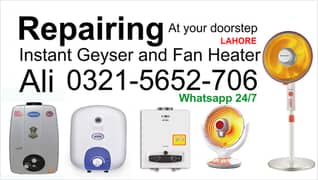 Fan Heater & Instant Geyser Repairing At your doorstep