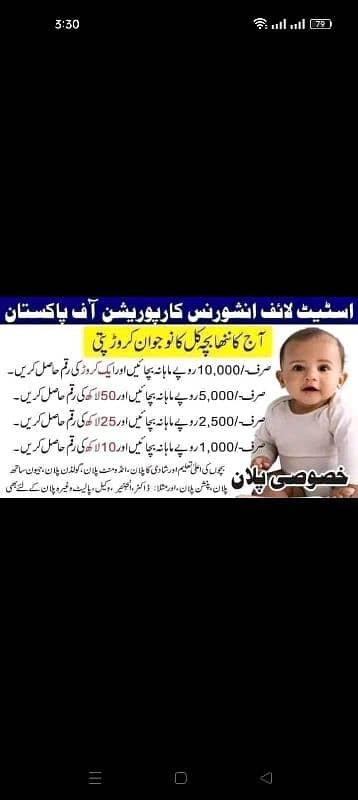 State Life Insurance By Goverment Pakistan 1