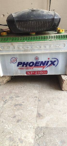 phoenix battery 210 XP 12 volt 23 plates with stand 0