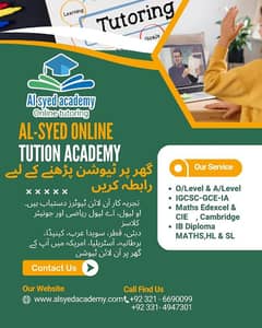 Home tutors\tution service in Lahore