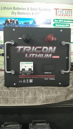 TRICON LITHIUM BATTERIES AVAILABLE 100Ah/200Ah/300Ah AT LOWEST PRICE