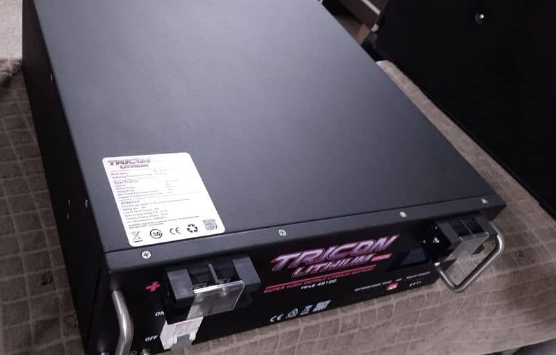 TRICON LITHIUM BATTERIES AVAILABLE 100Ah/200Ah/300Ah AT LOWEST PRICE 1