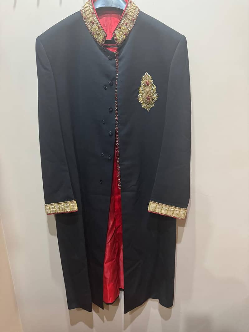 shirwani black (M size) amir adnan 0