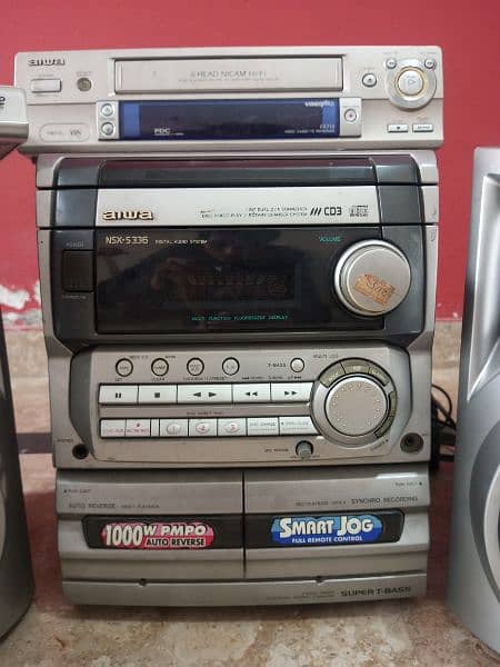 AIWA SPEAKER SYSTEM PHILLIP DVD PLAYER 3