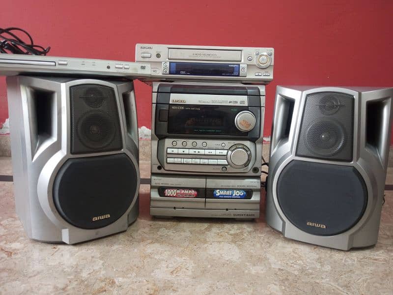 AIWA SPEAKER SYSTEM PHILLIP DVD PLAYER 5