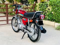 Honda CG 125 (2018 Model) Red Edition Up For Sale