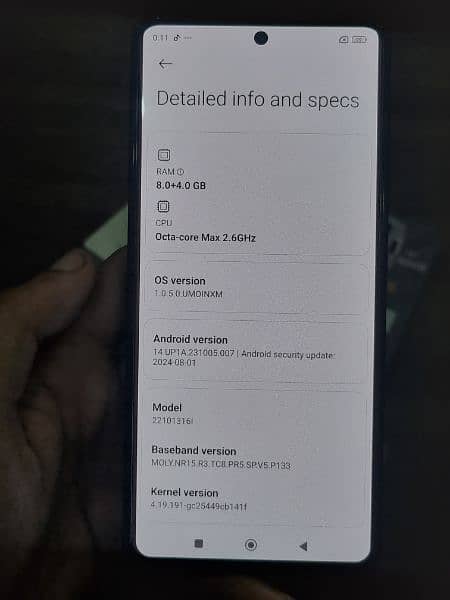 Redmi note 12 pro 5g 4