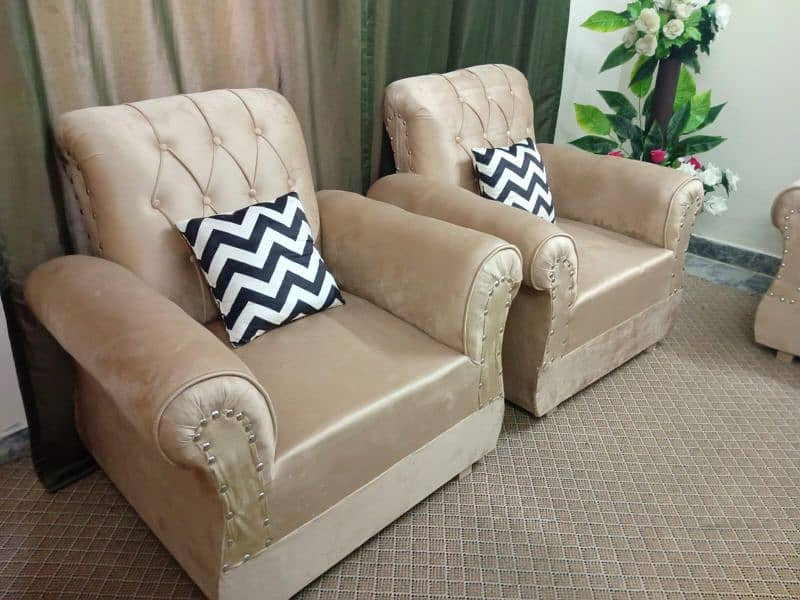 sofa set/5 seater sofa set/velvet sofa set/New sofa set 9