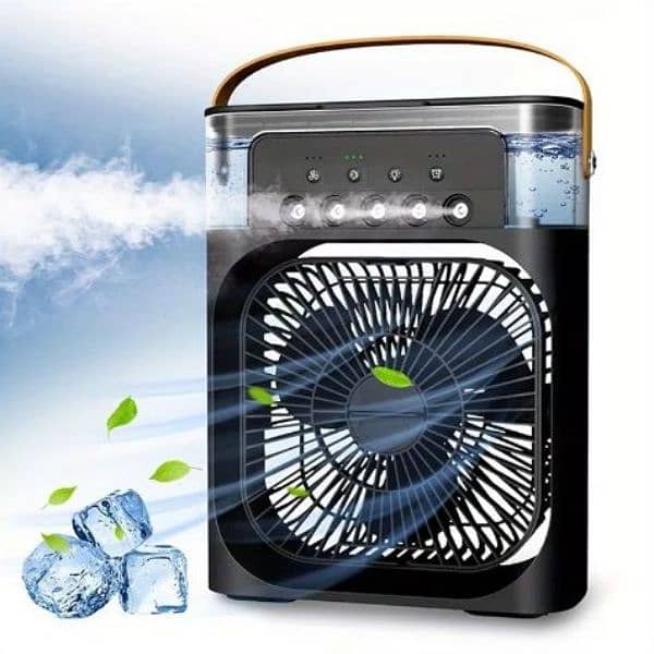 Portable Air Fan With Humidifiers 2