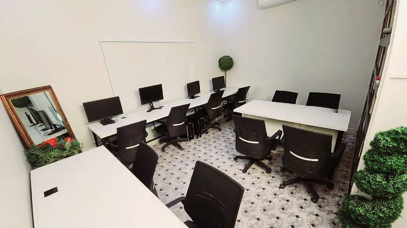 Co Working Space - Furnished Office - Shared Space - Seats - Rent 1