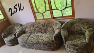 5 seater sofa set with table