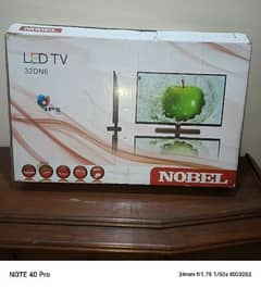 Home used 32" Nobel simple led with box and all original accessories.