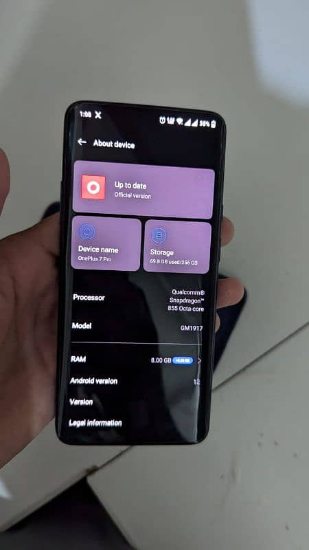 Oneplus 7 pro 12/256 2
