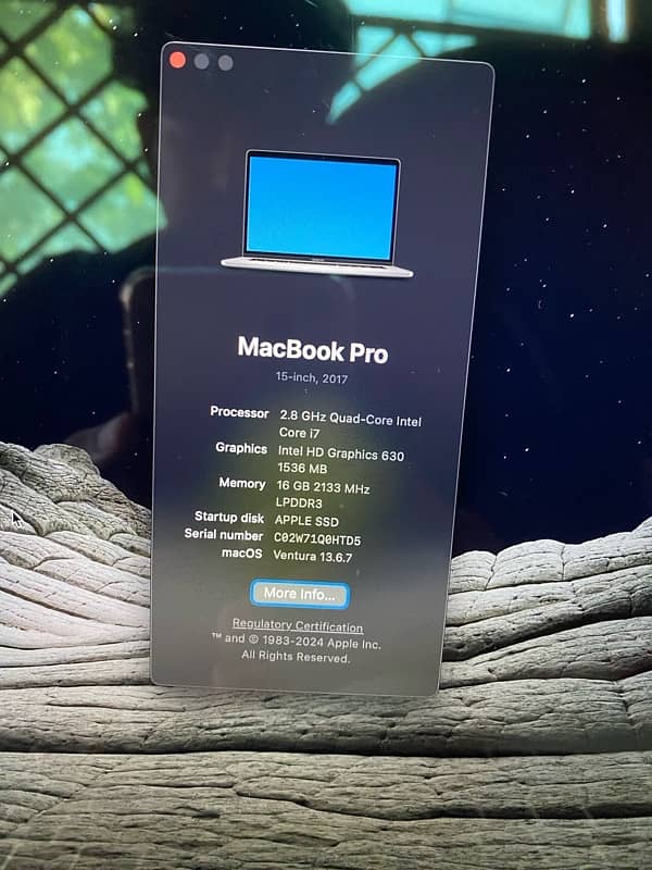 MacBook Pro 2017 Core i7 Touch bar 16/512 4