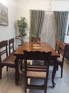 CHINIOTI WOODEN DINING TABLE 0