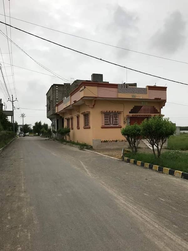 Plot For Sale Corner 100 Sq Yard Saima Green Valley 1