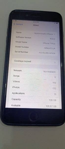 iPhone 7Plus PTA Approved in Very Good Condition 2