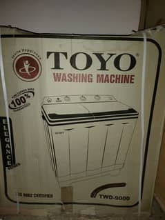 New Toyo 2 in 1 Washing Machine 0