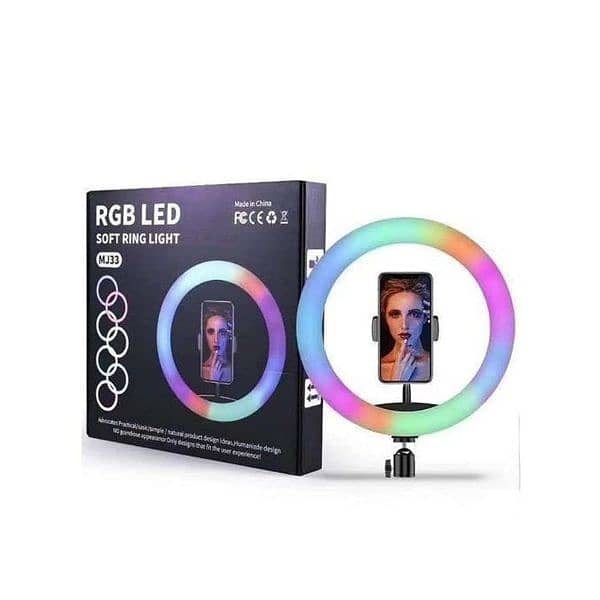 RGB Soft Ring Light MJ-33: Transform Your Lighting Experience 1