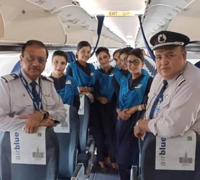 Need Air Hostess Staff for Air Blue 2