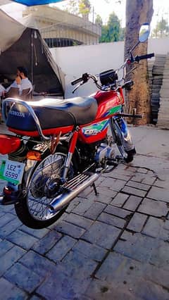 Honda CD 70 in good condition with Janine parts