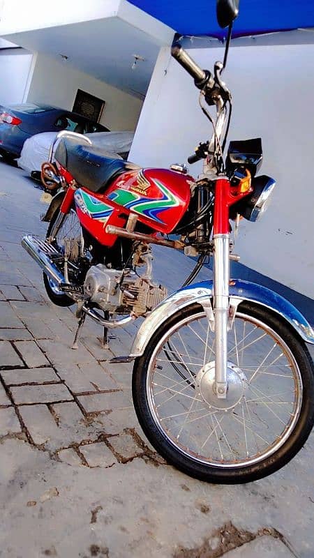 Honda CD 70 in good condition with Janine parts 1