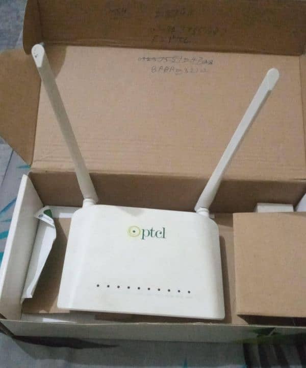 want to ptcl and fiber router 2