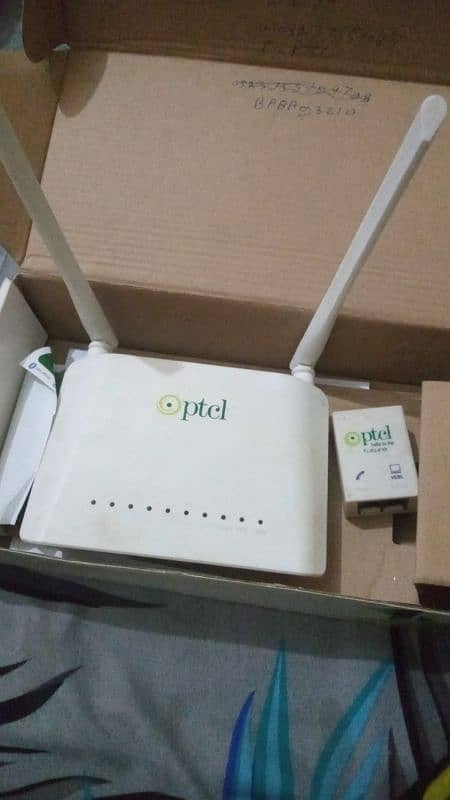 want to ptcl and fiber router 3