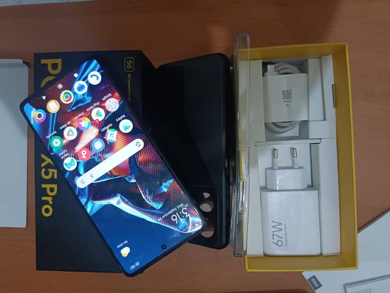 Poco x5 pro 8+256 complete box 2