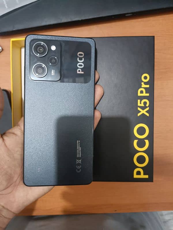 Poco x5 pro 8+256 complete box 3