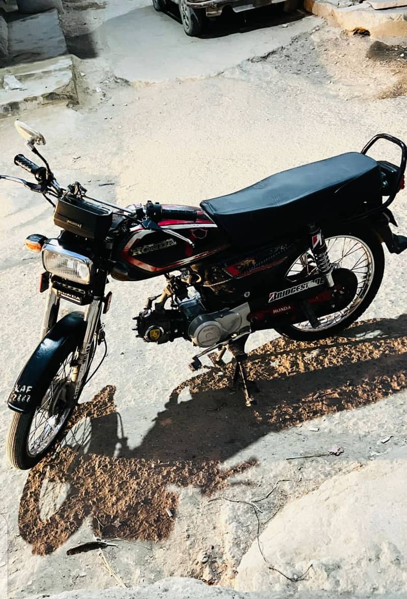 Honda CD 70 1986 5