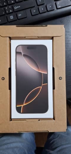 apple iphone 16 pro max UAE version box packed 0