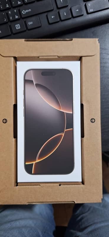 apple iphone 16 pro max UAE version box packed 0