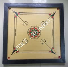 Carrom board.