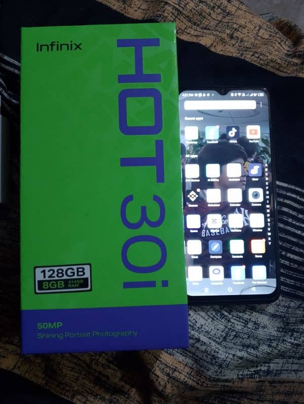 Infinix hot 30i with warranty 0