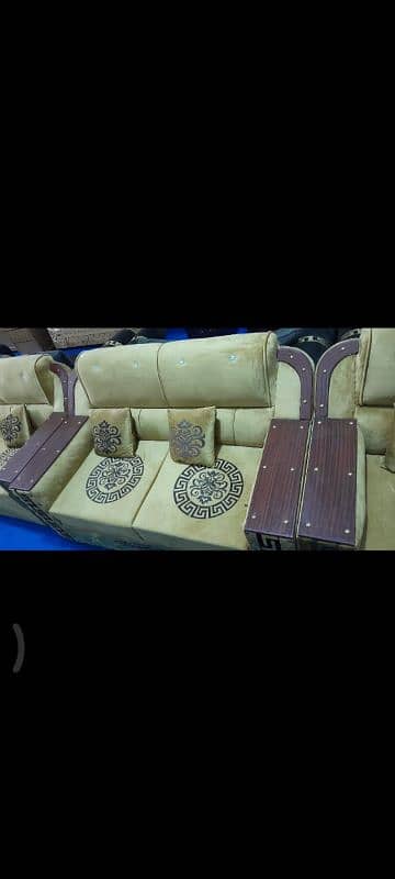 6 seater sofa | Sofa set | versace design sofa 1