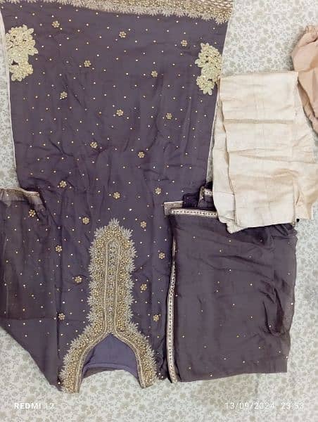 Stitched Georgette Suit 1