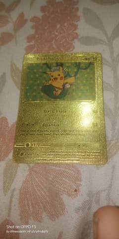 Pokemon Golden card