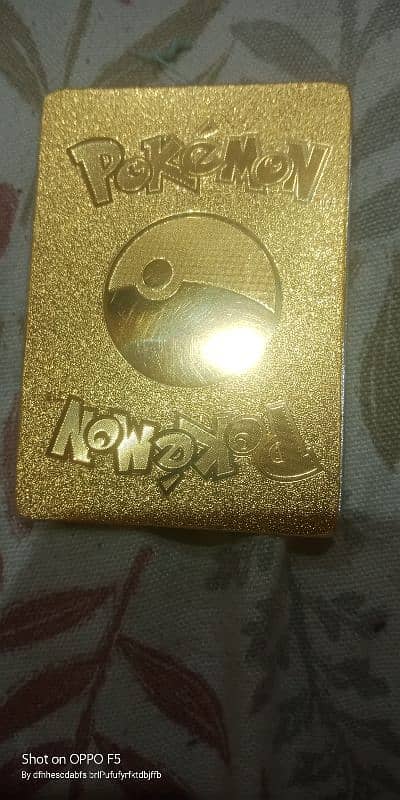 Pokemon Golden card 1