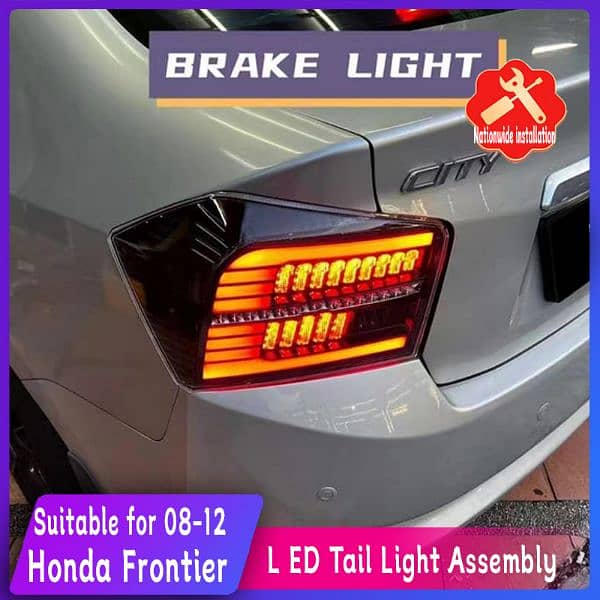 Honda City LAVA Tail lights 3